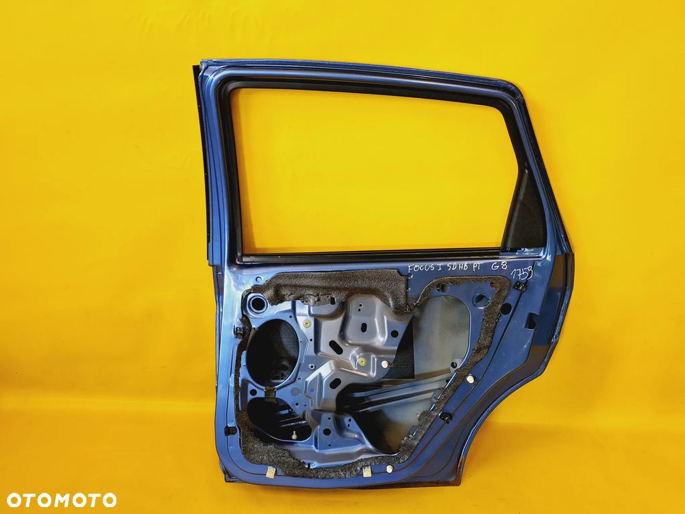 DRZWI PRAWY TYŁ PRAWE TYLNE FORD FOCUS MK1 HB LAK: G8 NR1759 - 9