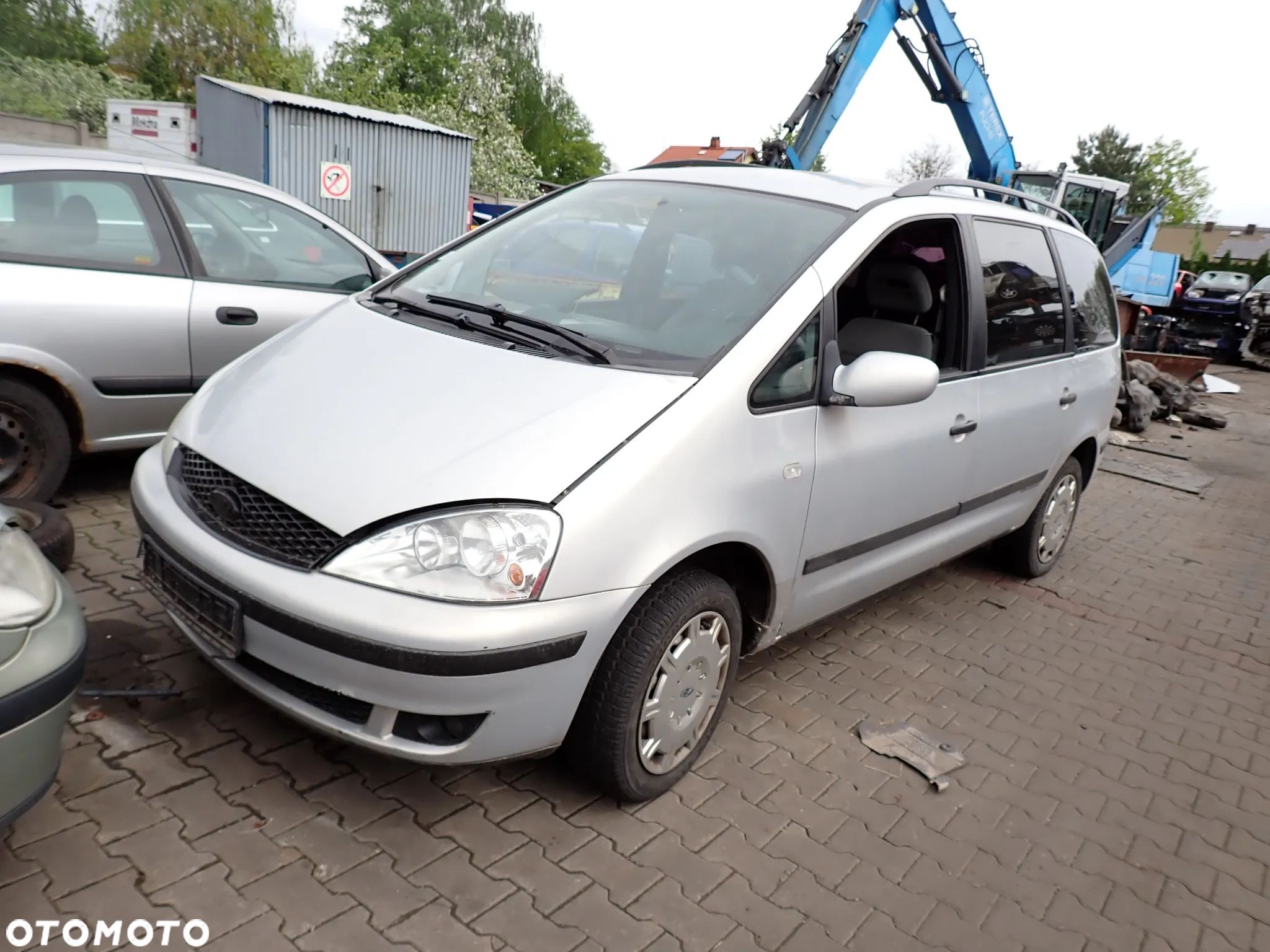 CZĘŚCI - Ford Galaxy I MK1 2,0 B 115KM LIFT FL 5B VXT75 LAKIER Satin Silver 2003r. INDEX - 8789 - 1