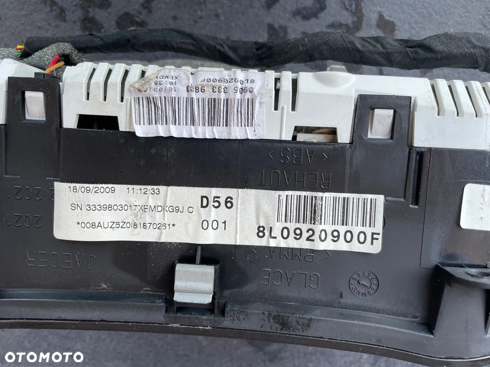 AUDI A3 8L LICZNIK 8L0920900F JAGER SPRAWNY 1,6 1,8 lift - 2