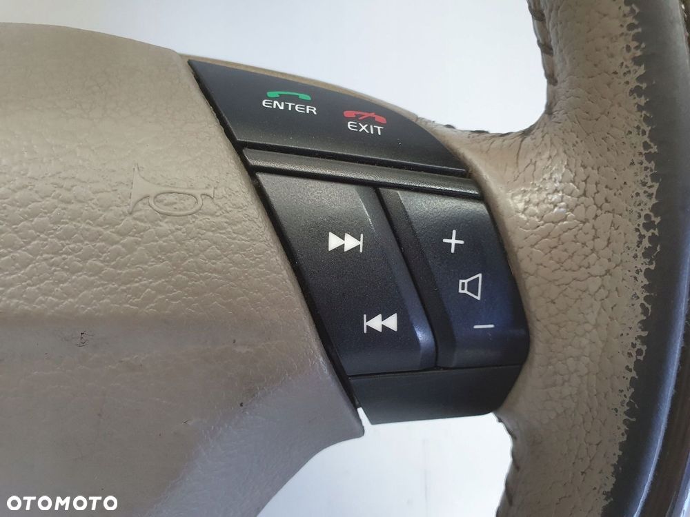 Volvo XC90 I lift DREWNIANA KIEROWNICA drewno SKÓRZANA skóra multifunkcja - 9