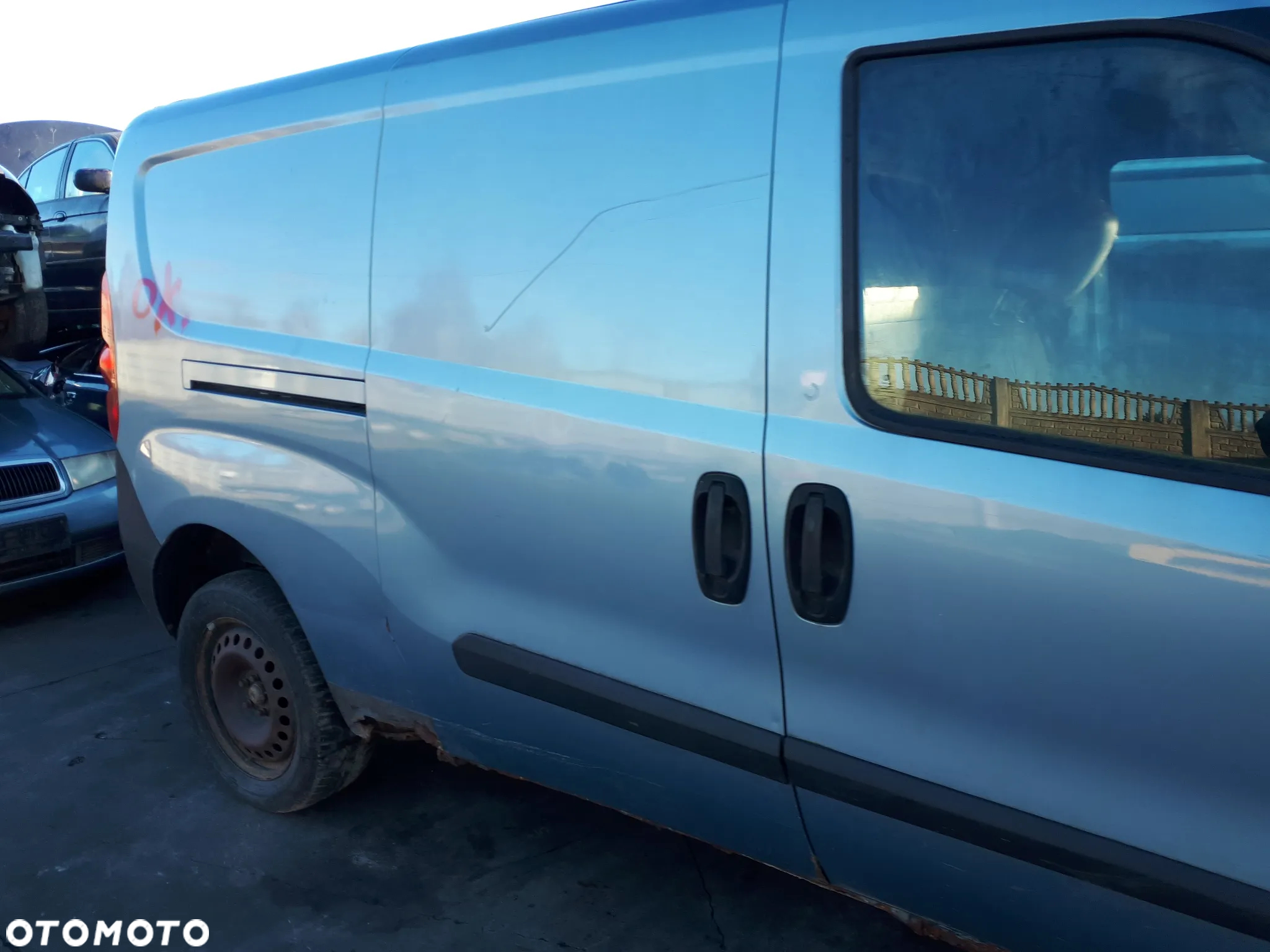FIAT DOBLO II 10-14 DRZWI PRAWE PRZEDNIE BOCZNE TYLNE - 4