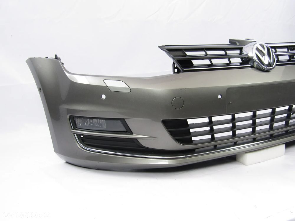 Zderzak przedni VW Golf 7 12 - 17 Highline Sprysk. / Pdc-6 Lakier LD7S - 15
