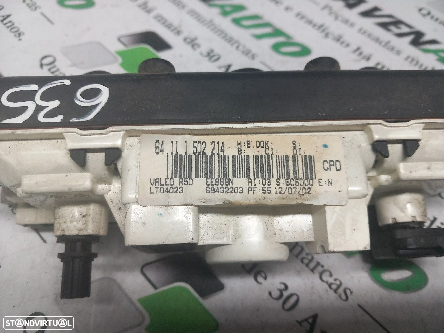 Comando / Botão De Sofagem / Climatronic Mini Mini (R50, R53) - 5