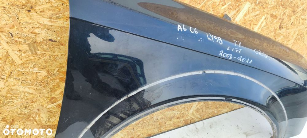 BŁOTNIK PRAWY PRZÓD AUDI A6 C6 LIFT LY9B 08-11ORG - 6