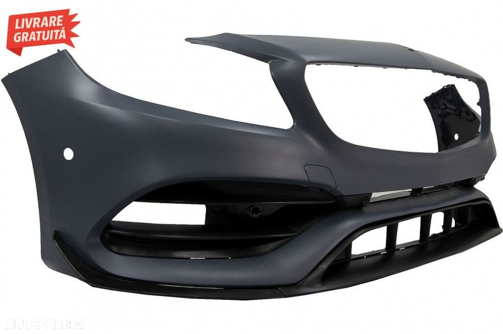 Pachet Exterior Complet cu Grila Neagra Mercedes A-Class W176 (2012-20 - 4