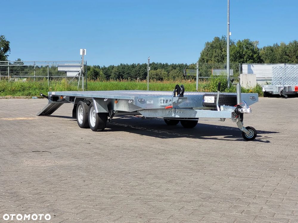 Niewiadów DOSTAWA Przyczepa Laweta MARS 500x210cm PLATFORMA idealna do przewozu aut, AMORTYZATORY, NAJAZDY, ZAPAS! - 5