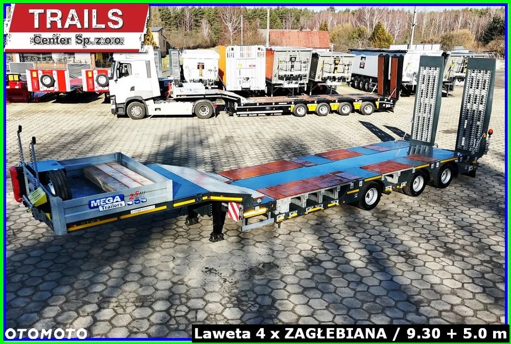 Inny Naczepa rozciągana dł. 18,60 m, zagłębiana x 4, szer. 3,00 m - NAJAZDY HYDRAULICZNE. !!! - 15