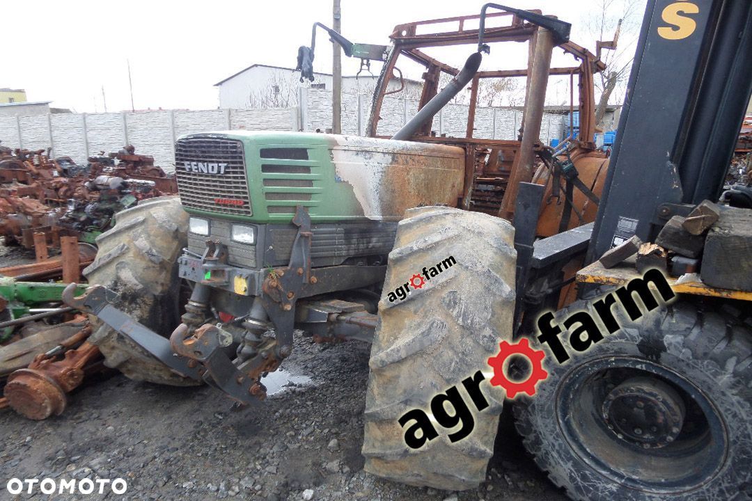 Fendt części używane 514 512 511 510 509 515 silnik wał skrzynia most oś podnośnik zwolnica tryb - 1