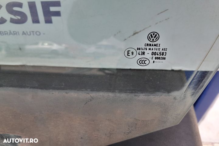 Geam usa fata stanga 43R-004583 43R-004583 Volkswagen VW Golf 5 [2003 - 3