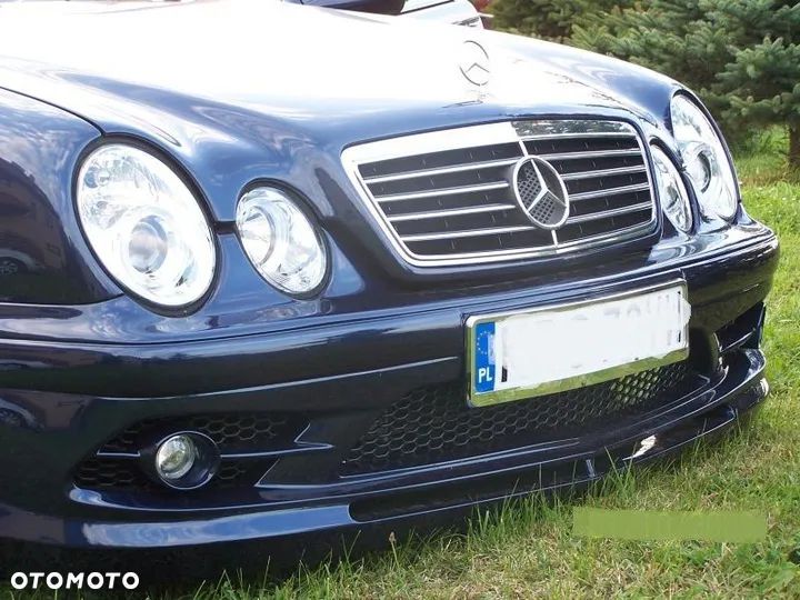 MERCEDES CLK W208 AMG ZESTAW OSPOILEROWANIA ZDERZAKI - 4