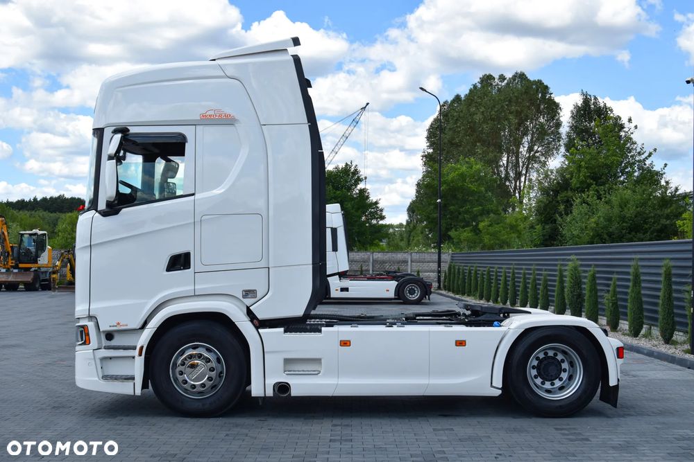 Scania 500S / FULL AIRMATIC / HYDRAULIKA / RETARDER / KLIMATYZACJA POSTOJOWA / ACC / KLIMA / 2 ZBIORNIKI PALIWA / FULL LEDY / FULL SPOILERY / SERWISOWANA / SPROWADZONA - 8