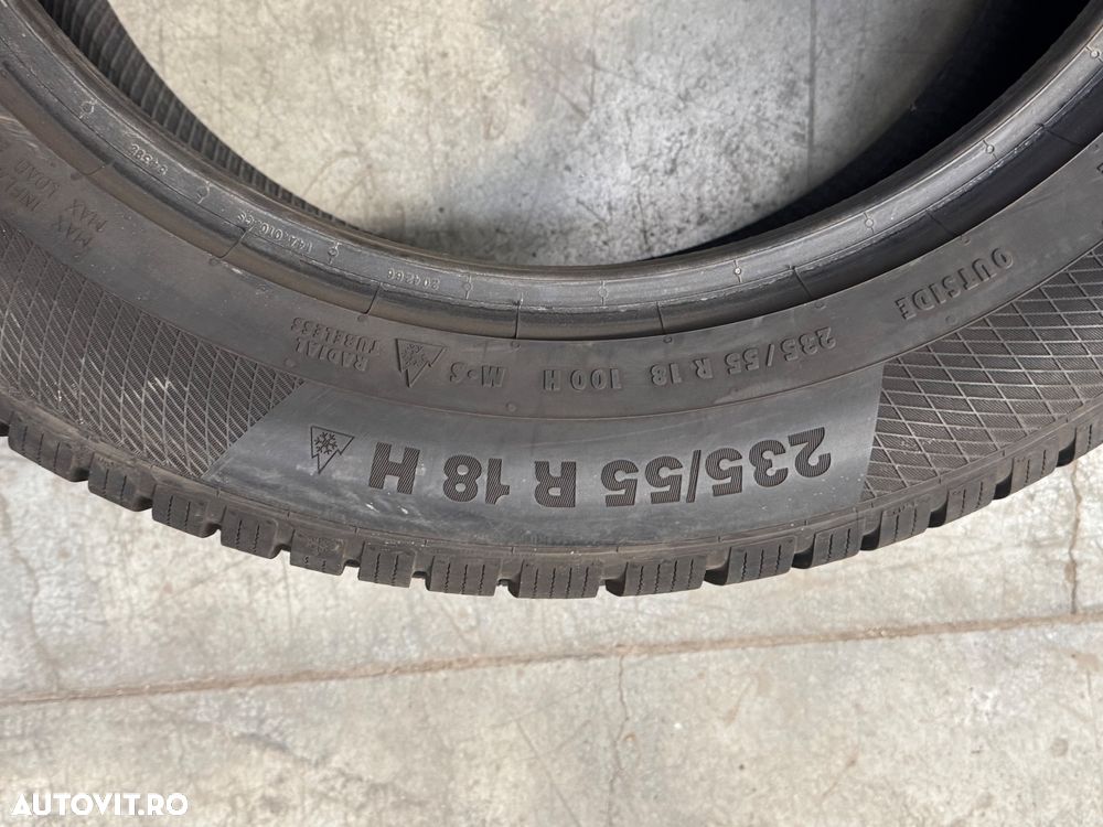 Vând 4 anvelope 235/55/18 Continental de iarnă ca noi - 6