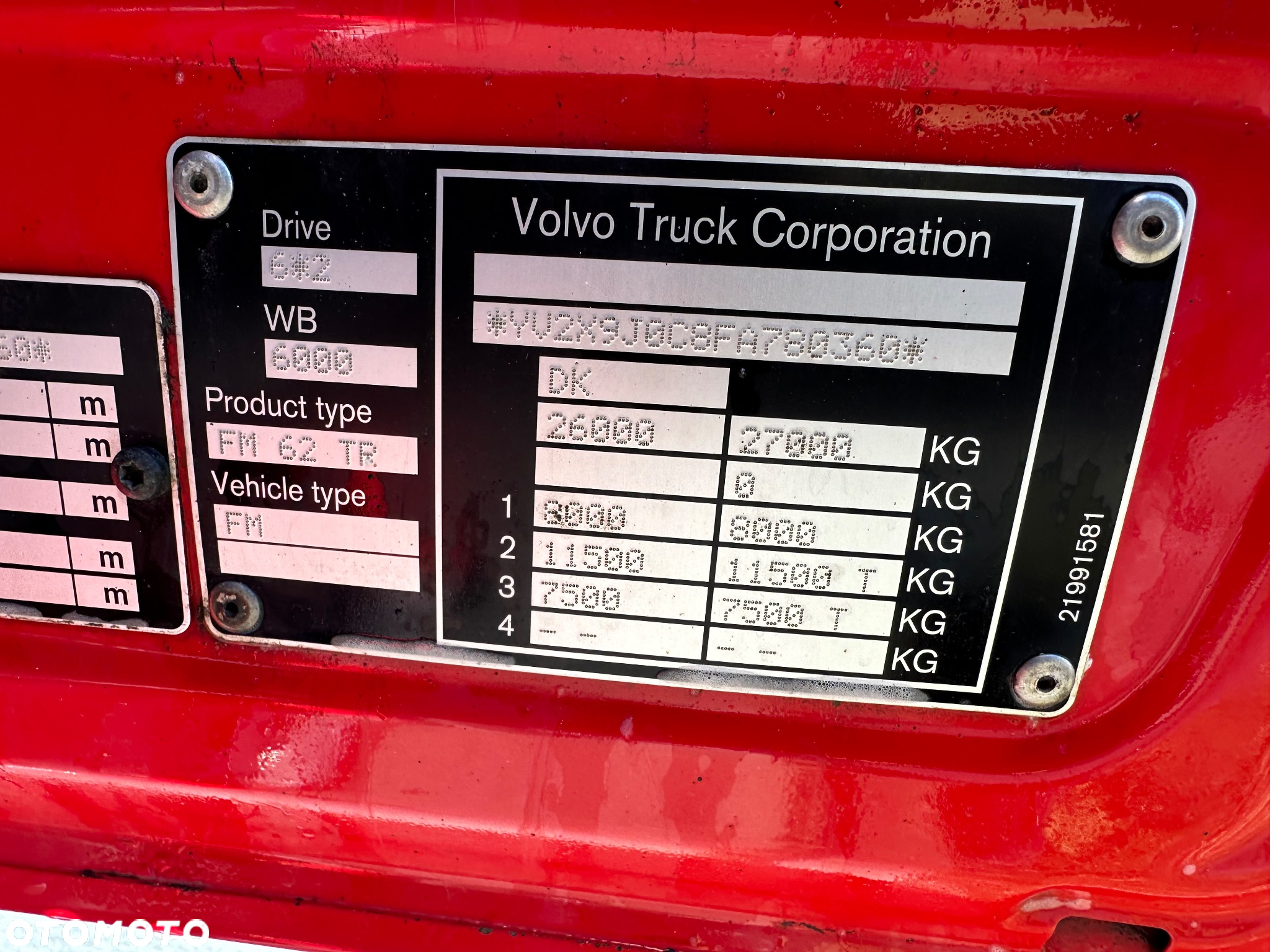 Volvo FM 330 6X2 BURTO -FIRANKA. 24 PALETY - 26