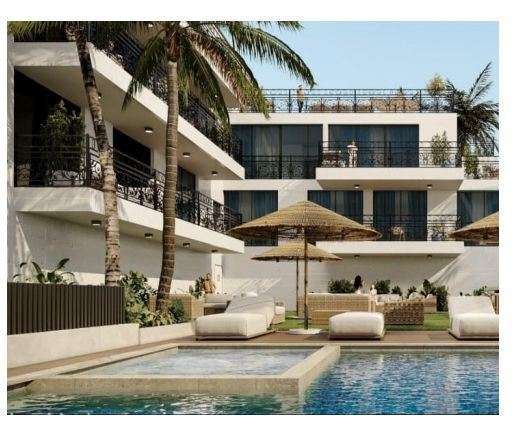 Apartamento T2 com terraço em condomínio de luxo com piscina, ginás... - Grande imagem: 2/10