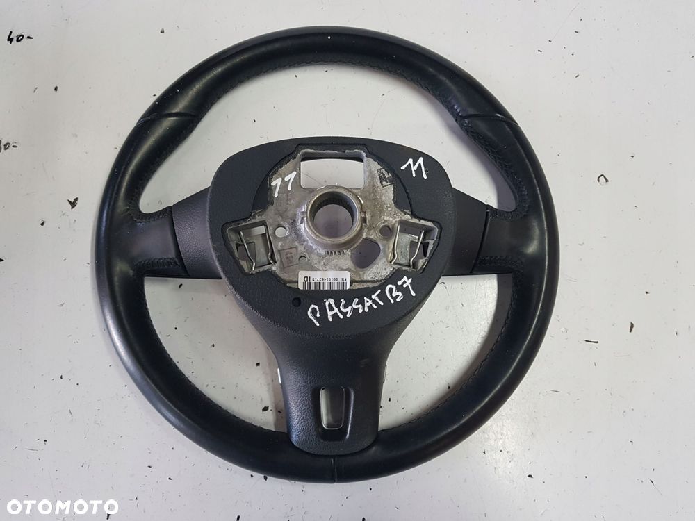 VW PASSAT B7 10-14r PASSAT CC GOLF VI KIEROWNICA SKÓRZANA 3C8419091BE - 9