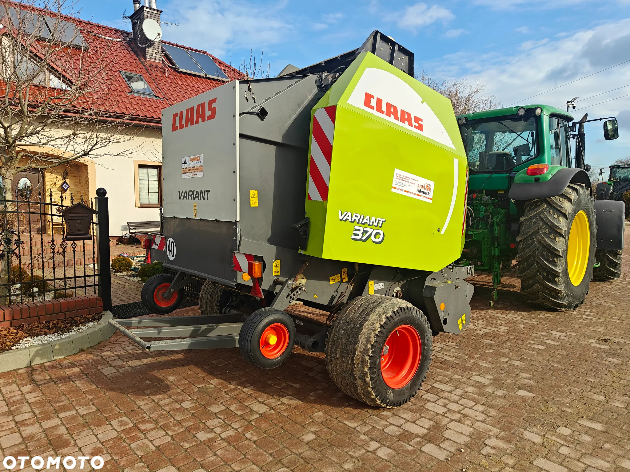 Claas Variant 370, 2009rok - 10