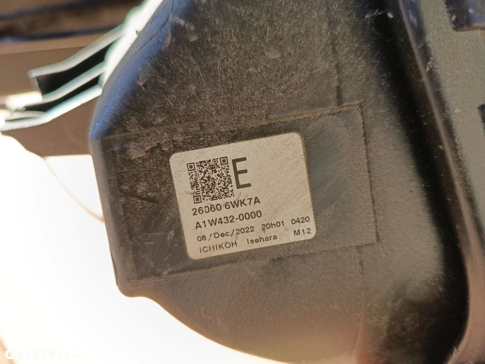 Full Led przedni lewy Nissan Leaf czarny lampa lewa ciemna 260606WK7A - 4