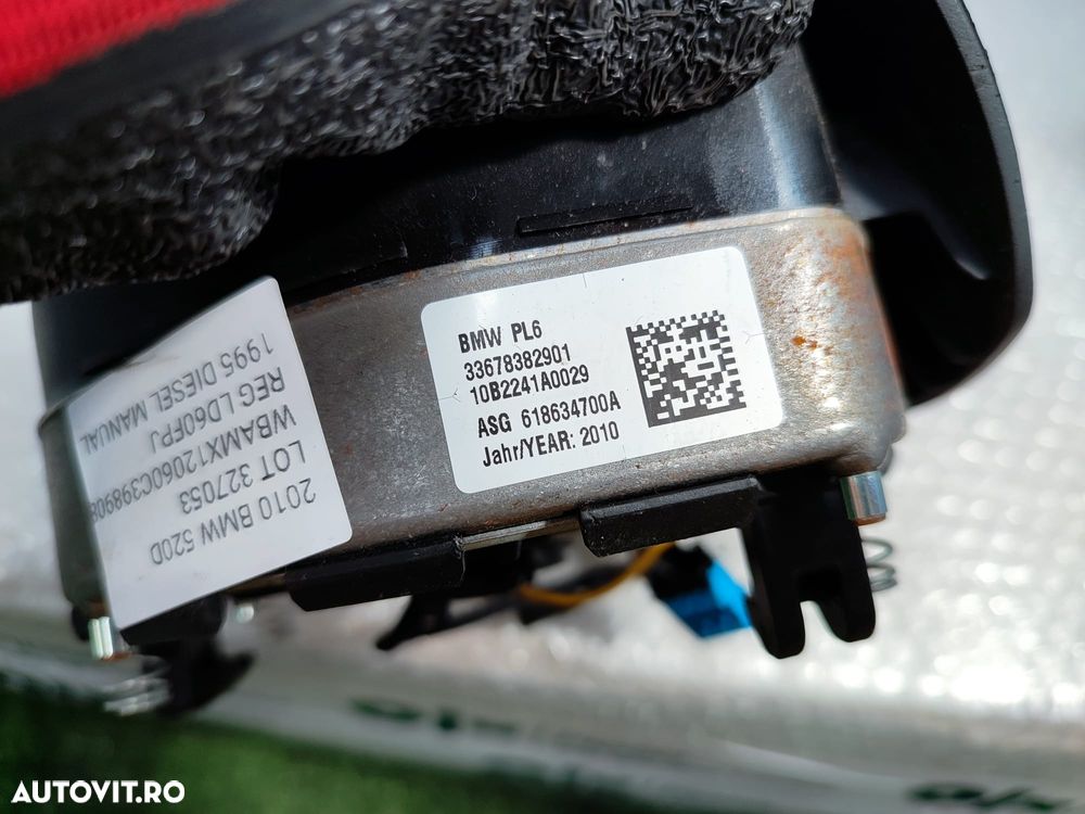 AIRBAG VOLAN BMW SERIA 5 (F10 / F11) 2010–2017 / COD OEM 33678382901 (5E2) - 8