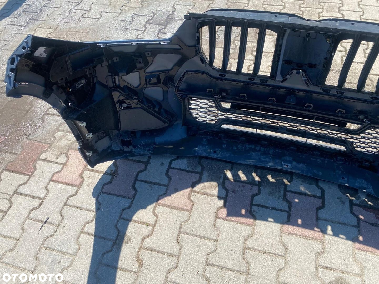ZDERZAK MASKA LAMPY PAS KOMPLET BMW X1 U11 M PAKIET LED SHADOW BLACK - 13