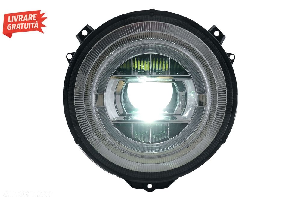 Faruri Full LED Mercedes G-Class W463 (2005-2017) Crom Facelift 2018 Design- livrare gratuita - 9
