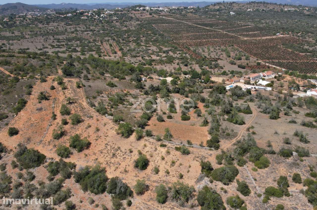 Terreno rústico em Messines, Zimbreira, com 7.320m2 - Grande imagem: 2/18