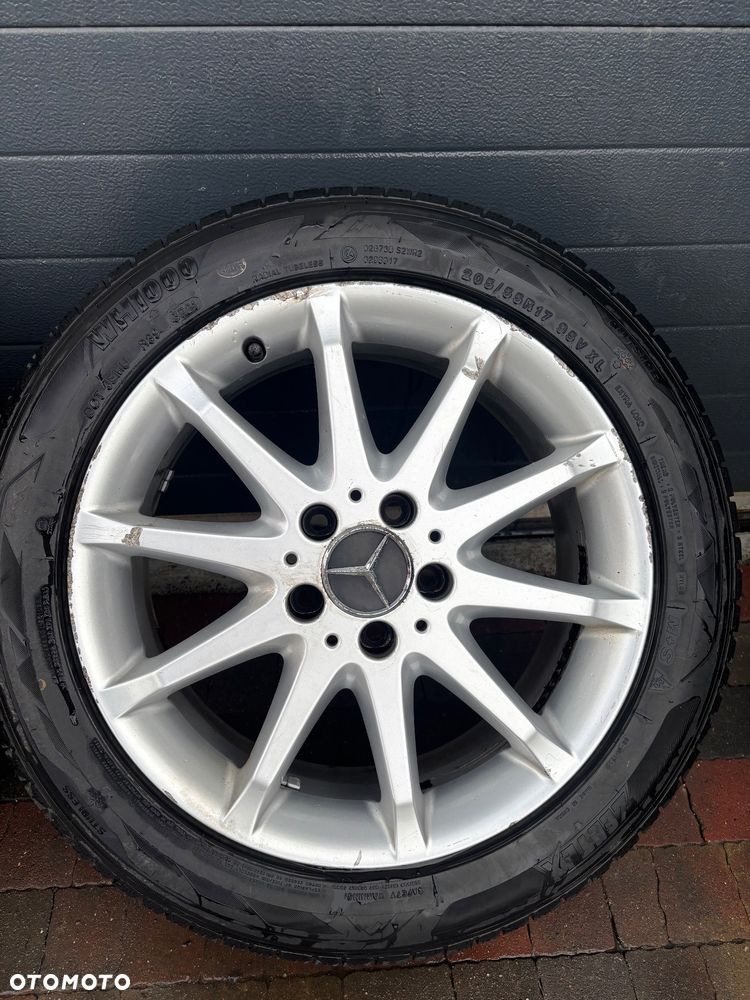 Alufelgi z Oponami Zimowymi Mercedes 5x112 7Jx17 ET49 205/55/17 Zeetex 21r 1694010702 - 6
