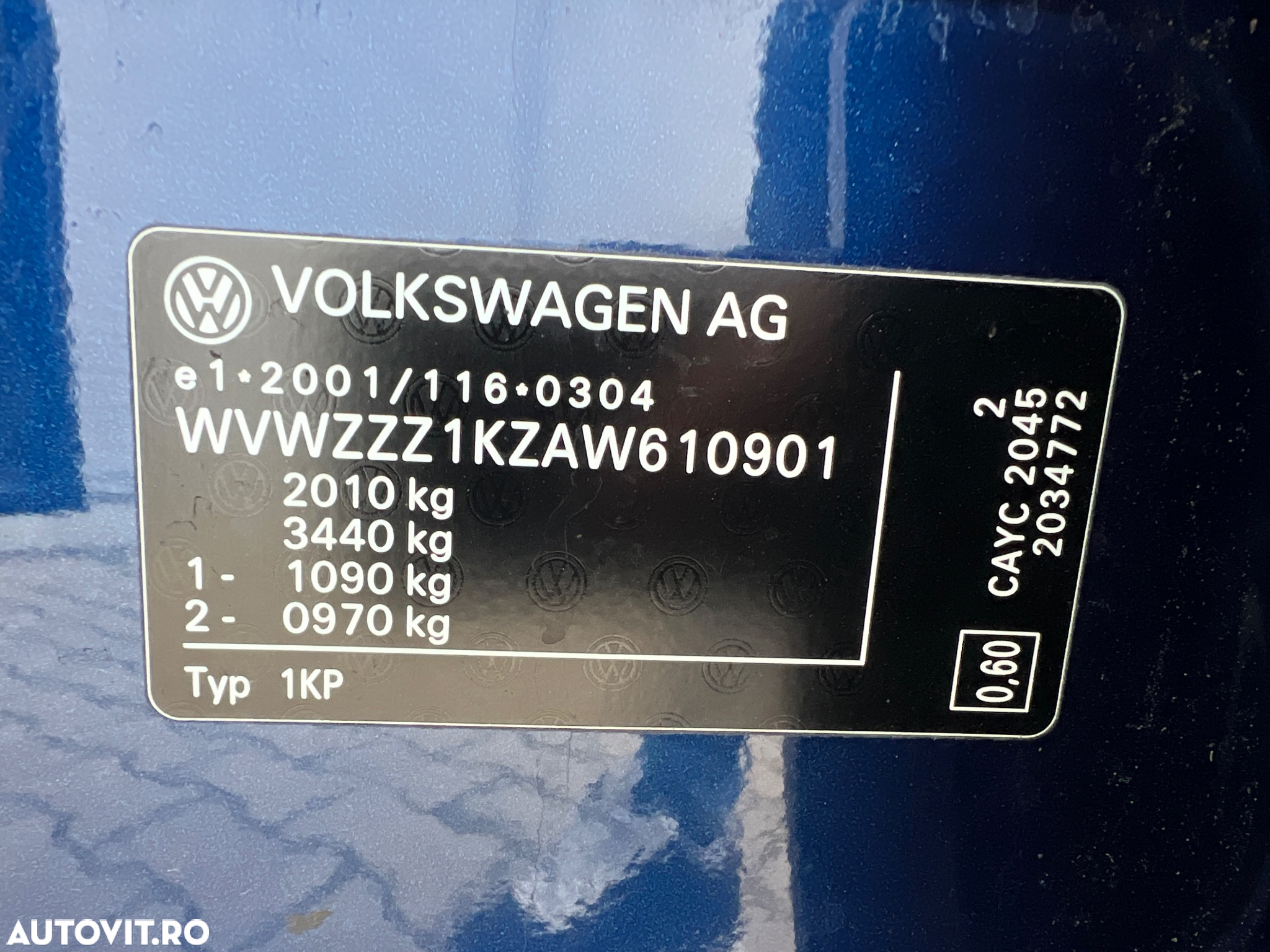 Volkswagen Golf Plus 1.6 TDI DPF BlueMotion Technology Team - 14