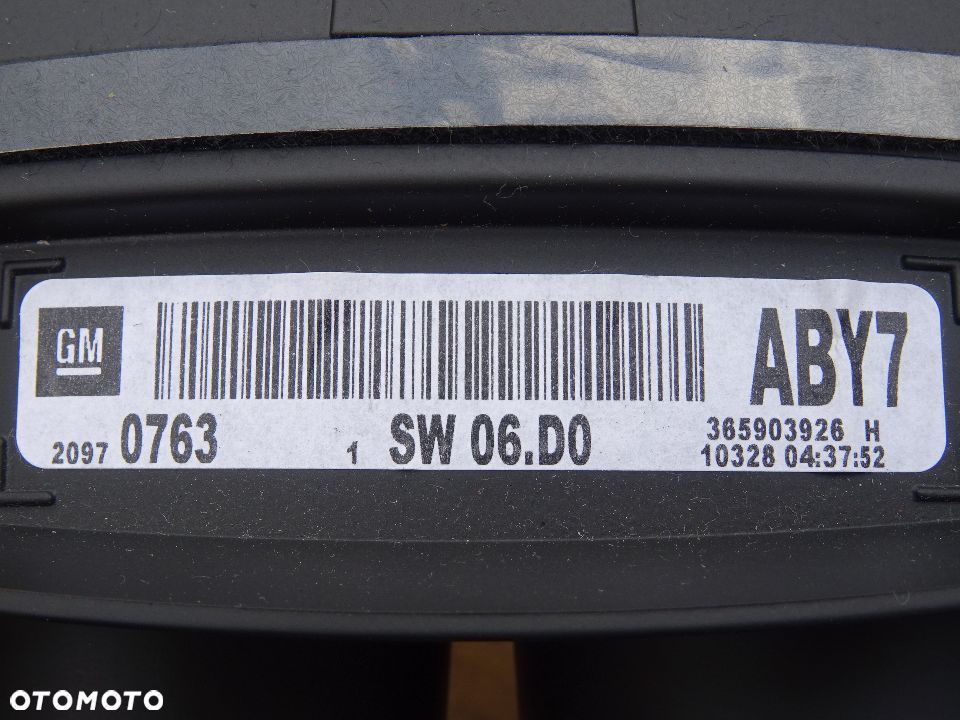 OPEL INSIGNIA A EU FULL LICZNIK BENZYNA ROZSZERZONE MENU 2,8T do 2,0T . 1,8 . 1,6 pin carpass sps - 7