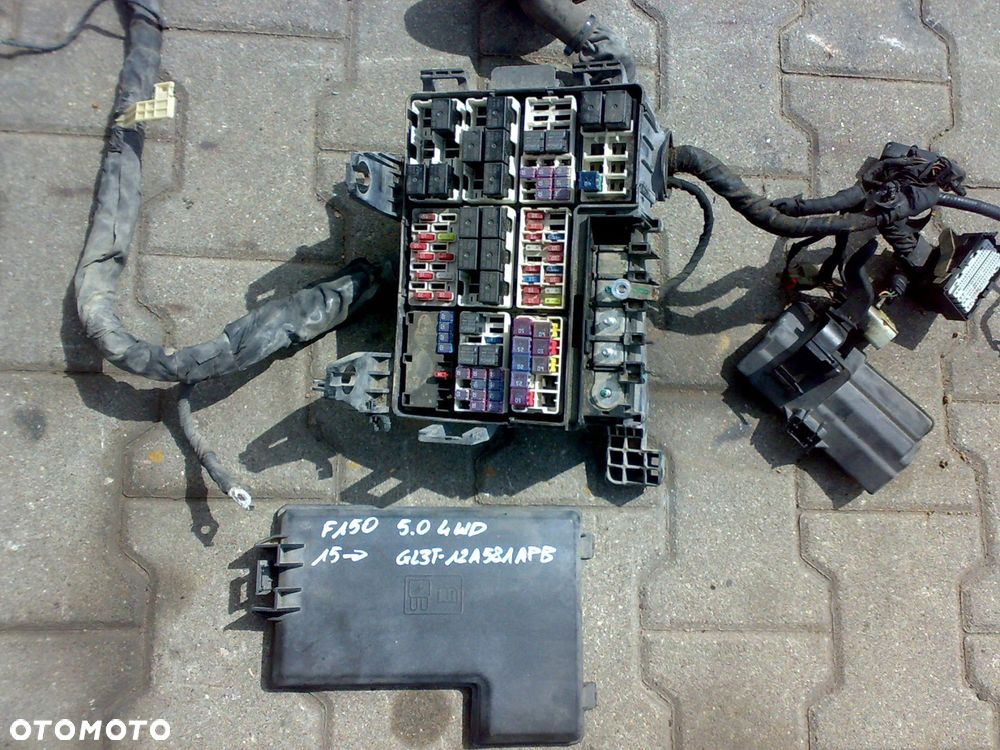 ford f150 f-150 2015 - 5.0 4x4 skrzynka puszka bezpiecznikÓw wiĄzka instala - 2