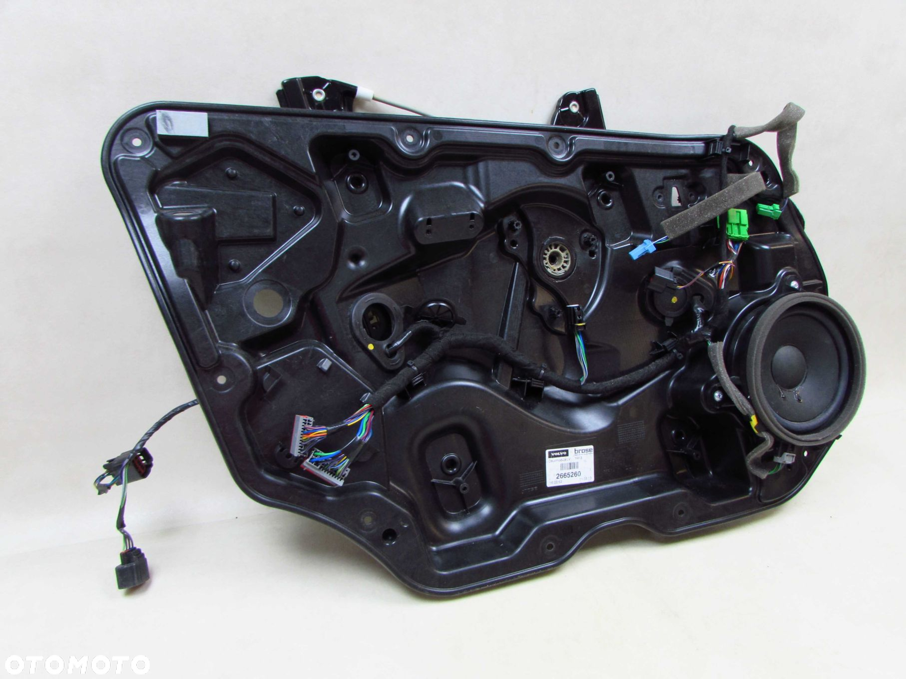 VOLVO XC60 08-17 MECHANIZM PODNOSNIK SZYBY LEWY PRZOD 2665260 31337977 30753327 - 3