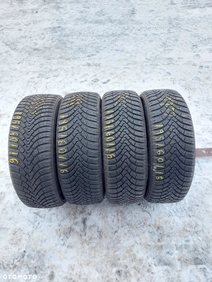 OPONY ZIMOWE 195/60 R16 FALKEN EUROWINTER HS01 DOT2317 - 1