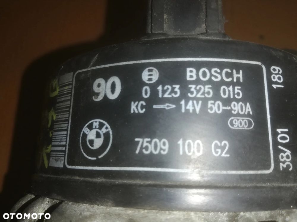 BMW 3 E46 1.9 ALTERNATOR 0123325015 90A - 2