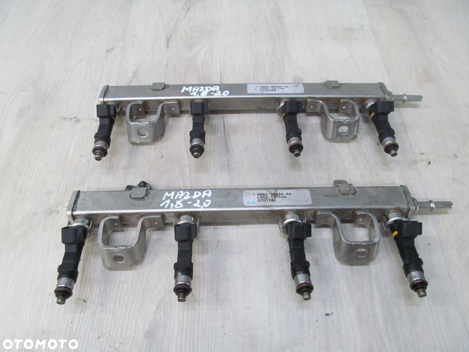 MAZDA 6 1.8 2.0 2.3 LISTWA WTRYSKOWA WTRYSKI 0280158103 - 9
