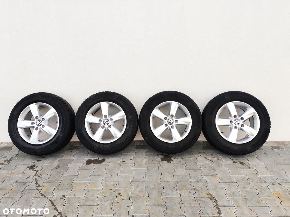 VW TOUAREG 7P 10-18R FELGI KOLA 5X130 DOT2018 ET50 255/60 R17 7,5Jx17 KOMPLET Z OPONAMI FELGA 7P6601025 A - 1