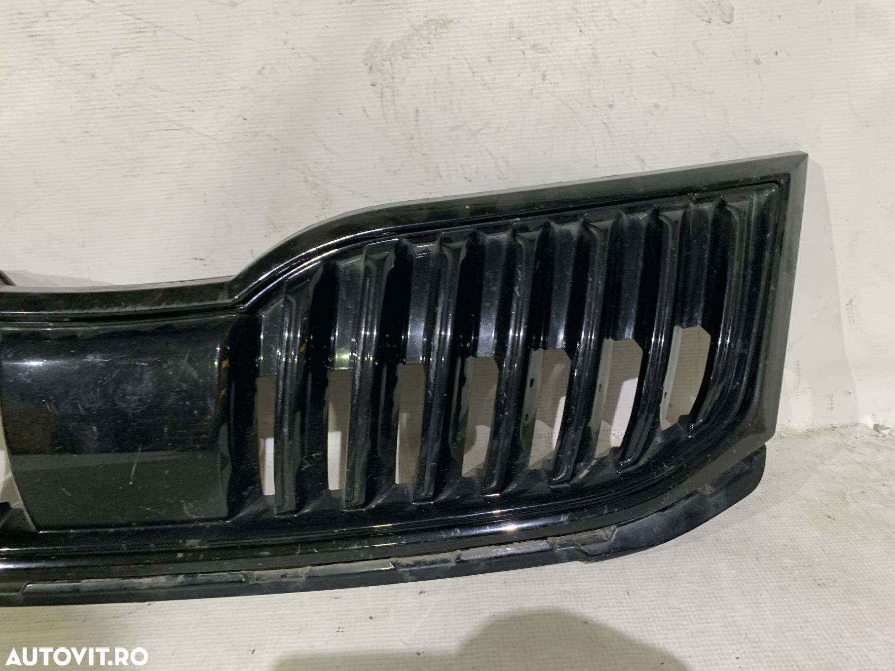Grila radiator Skoda Octavia 3 facelift, 2017, 2018, 2019, 2020, cod origine OE 5E0853653C. - 6