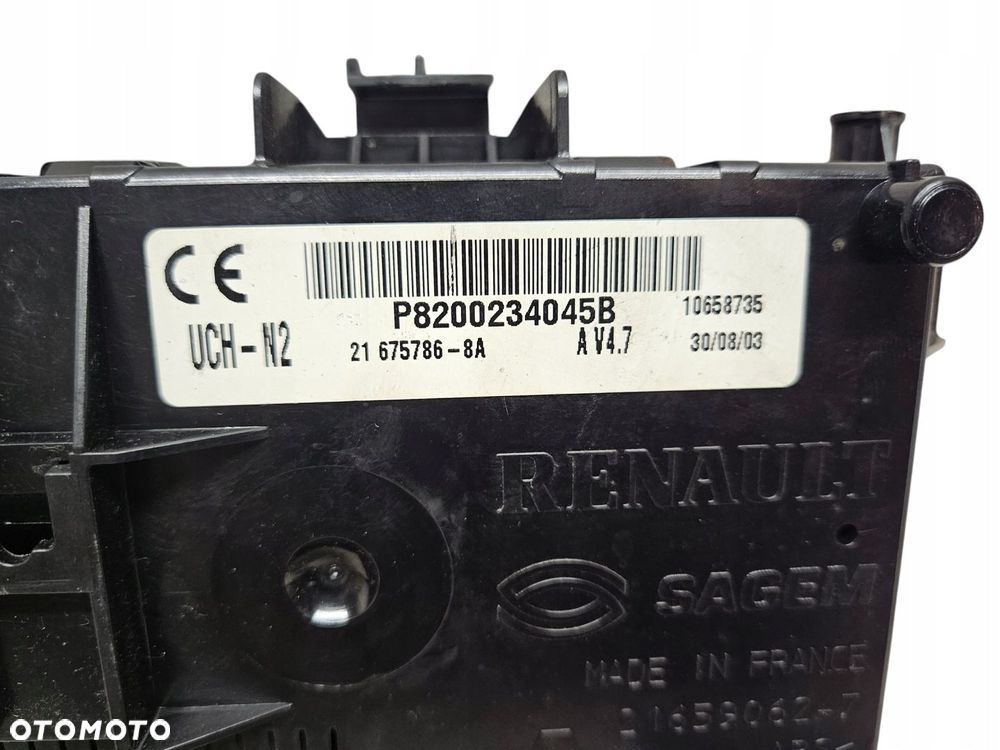 SKRZYNKA UCH-N2 MODUŁ BSI UCH N2 P8200234045B - 2