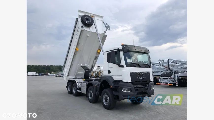 MAN TGS 41.480 8x8 480 KM, wywrotka tylnozsypowa W1U HARDOX 19,5 m3 - 8