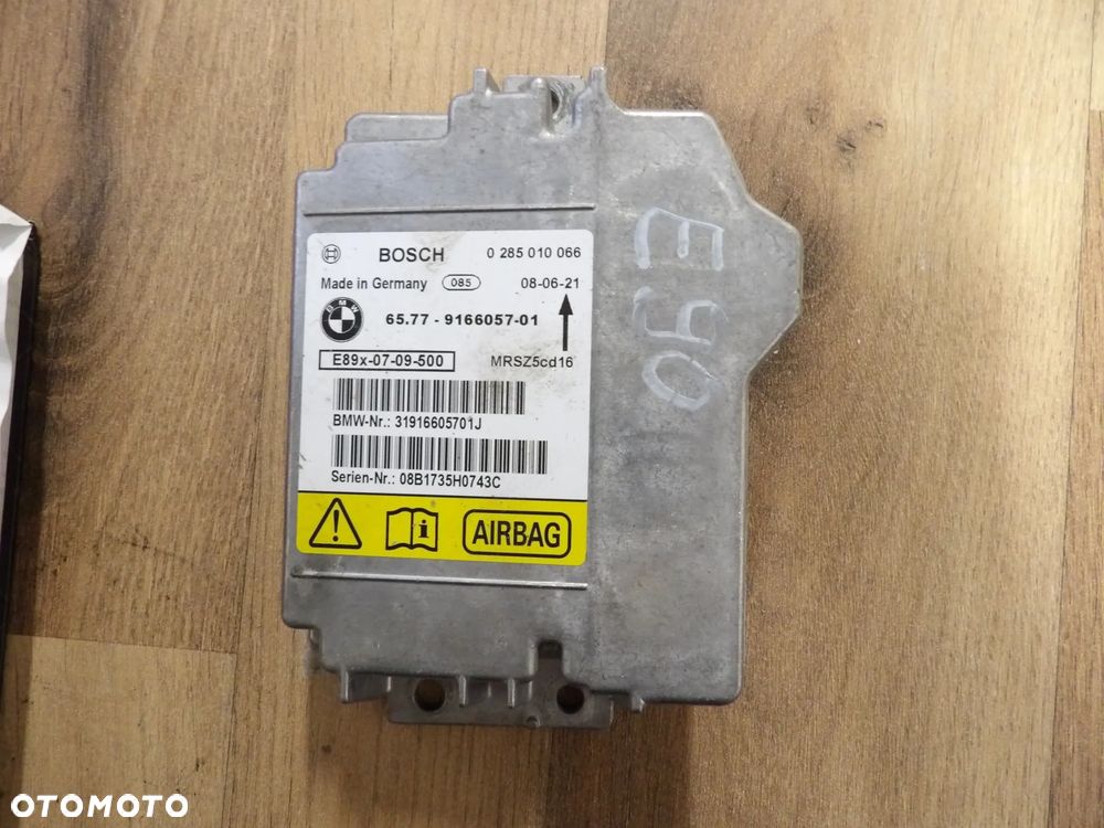 BMW - E81,E87,E90 - MODUŁ PODUSZEK , AIRBAG - 9166057 - 1