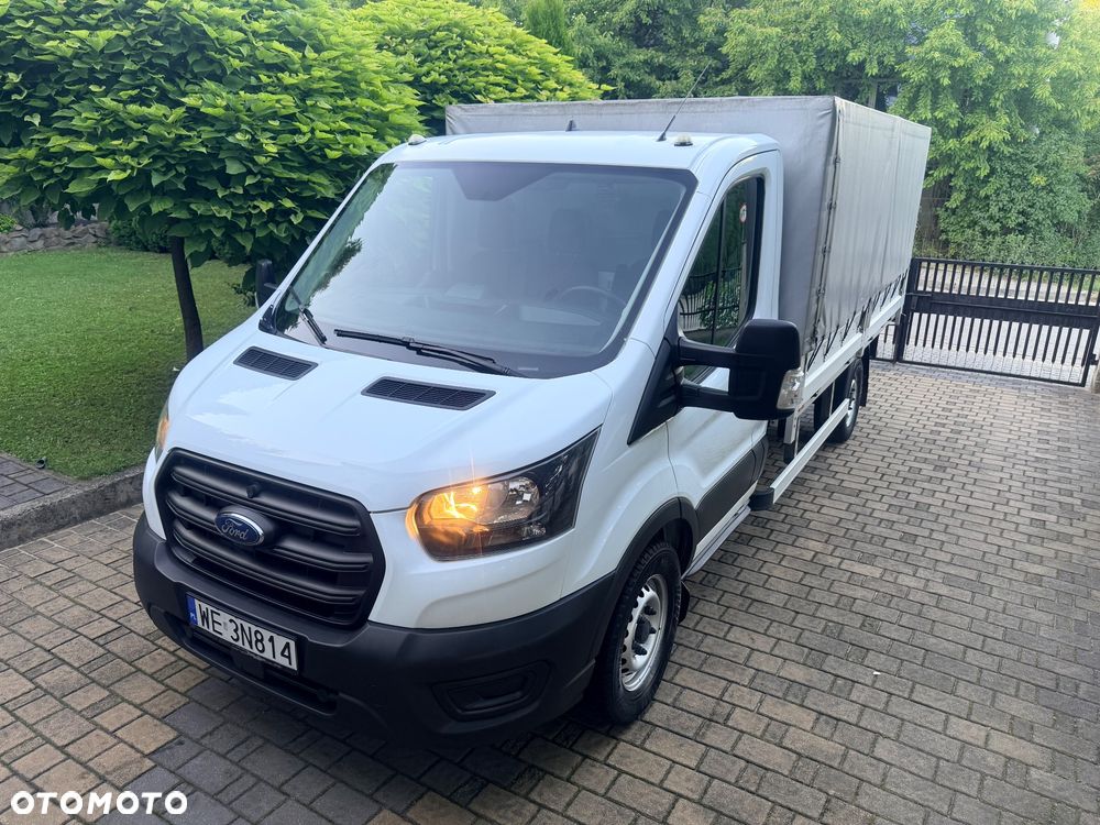 Ford Ford Transit 350 Plandeka 2.0 EcoBlue 170 KM – 2021r. – Bezwypadkowy – FV23% SALON POLSKA - PEŁNA HISTORIA SERWISOWA - ORYGINALNY PRZEBIEG - 11