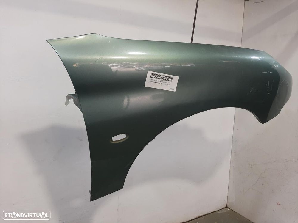 GUARDA-LAMAS FRONTAL ESQUERDO PEUGEOT 206 FASTBACK 2002 - 2