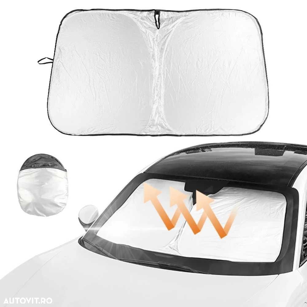 Parasolar AUTO Parbriz Universal BMW AUDI Mercedess VW 145x80cm - 3