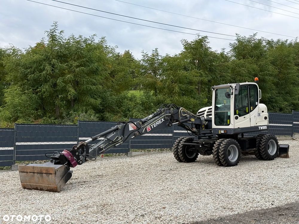 Terex * Koparka Kołowa TEREX TW 85 * Sprowadzona * Rototilt * - 17