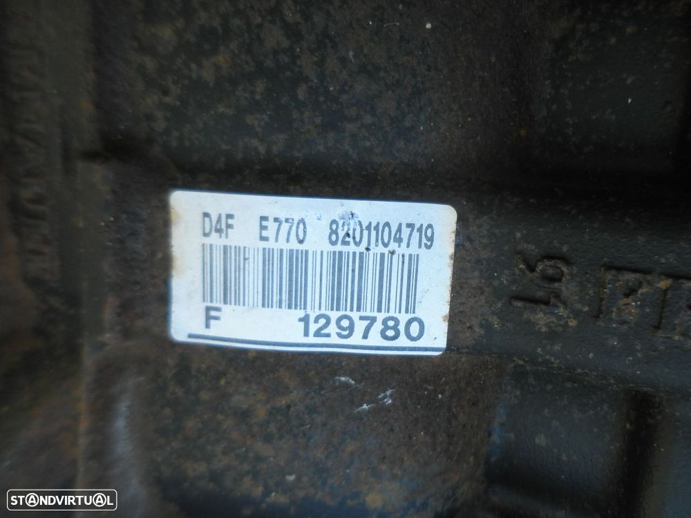 Motor D4F770 RENAULT TWINGO 2013 1.2I 75CV 3P PRETO - 7