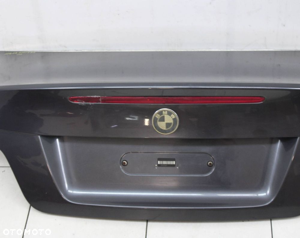 BMW 1 E82 COUPE E88 CABRIO 07R- KLAPA BAGAŻNIKA TYŁ TYLNA A22 - 7