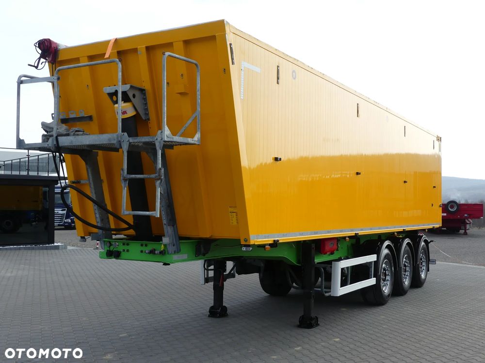 Mega WYWROTKA 50m3 / KLAPO DRZWI / 2 x SZYBER  / OŚ PODNOSZONA / - 2