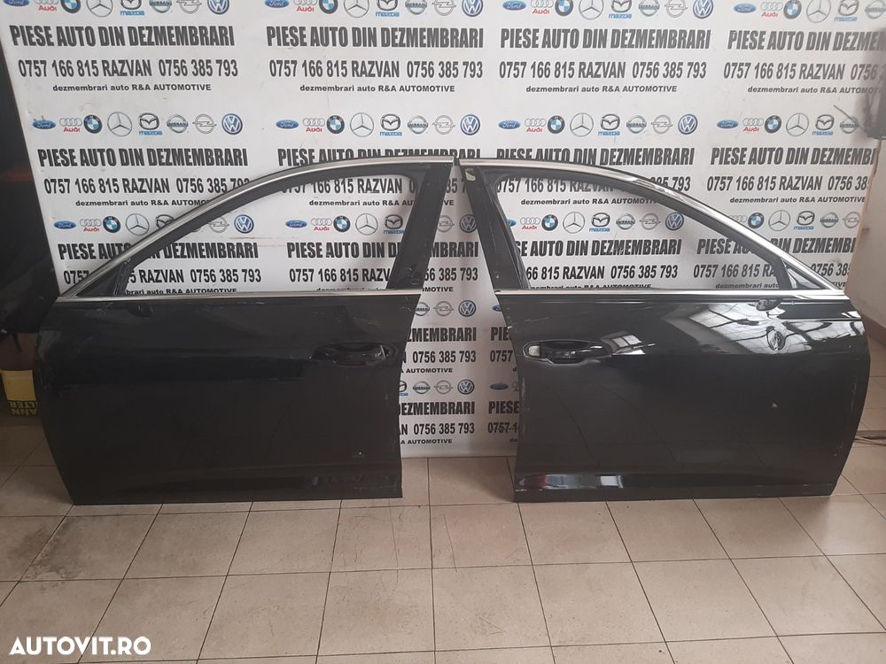 Usi Usa Portiera Stanga Dreapta Fata Audi A6 4K C8 An 2018-2022 Negre Cu Defect-Mici Urme De Lovitu - 1