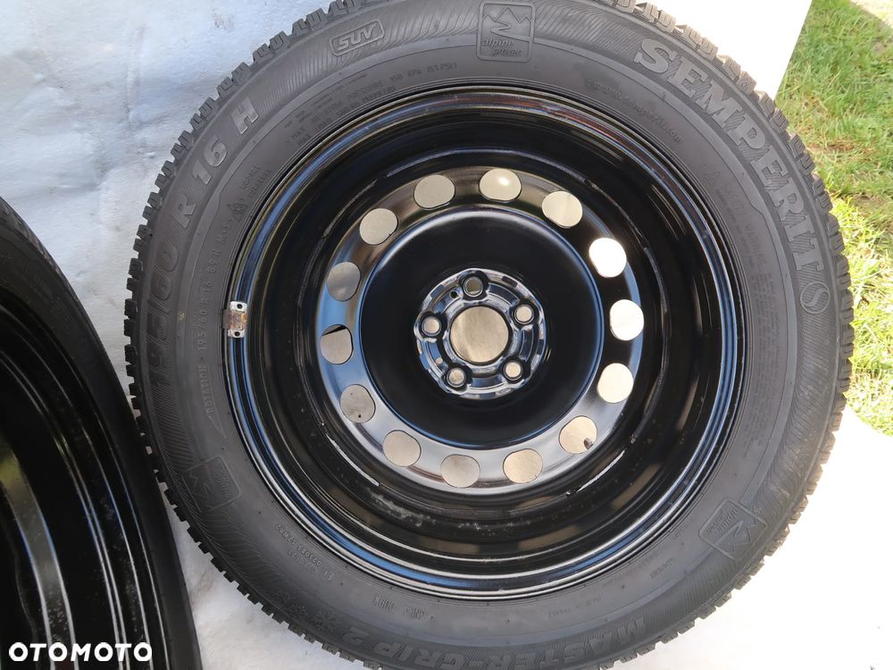 KOŁA ZIMOWE 5x100 VW T-CROSS Arona Skoda Kamiq 195/60r16 - 16