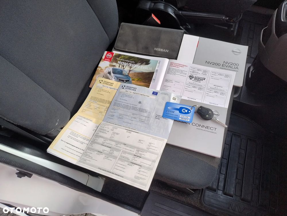 Nissan NV200 PO LIFT 1.5 DCI (90KM) 5-BIEGÓW FULL OPCJA KLIMA TEMPOMAT NAVI KAMERA STAN IDEALNY BEZWYPADKOWY SERWIS KM NIE MA RDZY ! ! ! - 40