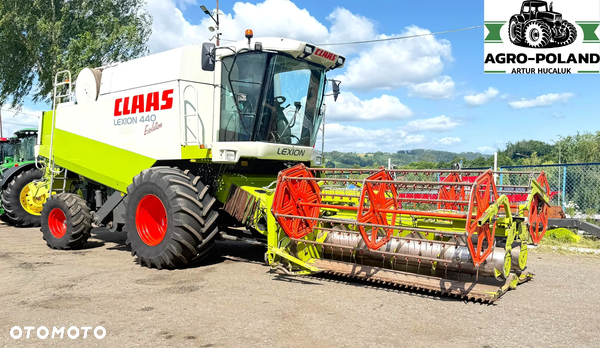 Claas LEXION 440 EVOLUTION - 2003 ROK + CLAAS C 540 SKŁADANY - 2007 ROK