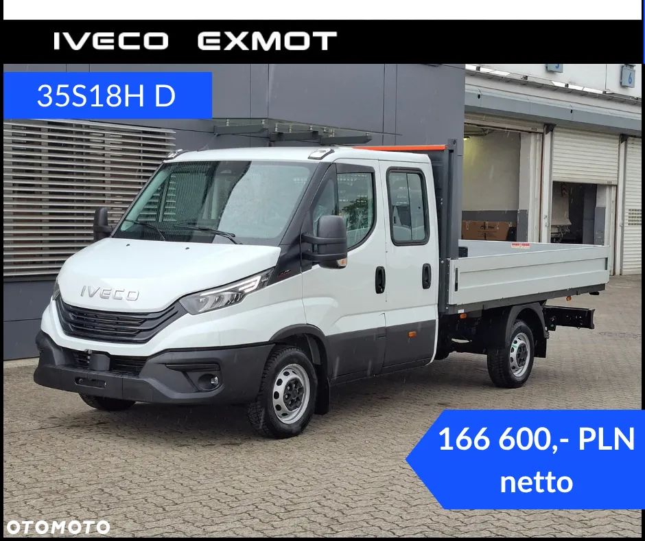 Iveco Daily 35S18HD, 7-osobowy, skrzyniowy - 2